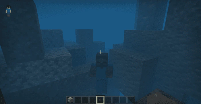 All Stone is Water Addon (1.20) – MCPE/Bedrock Mod — screenshot 1