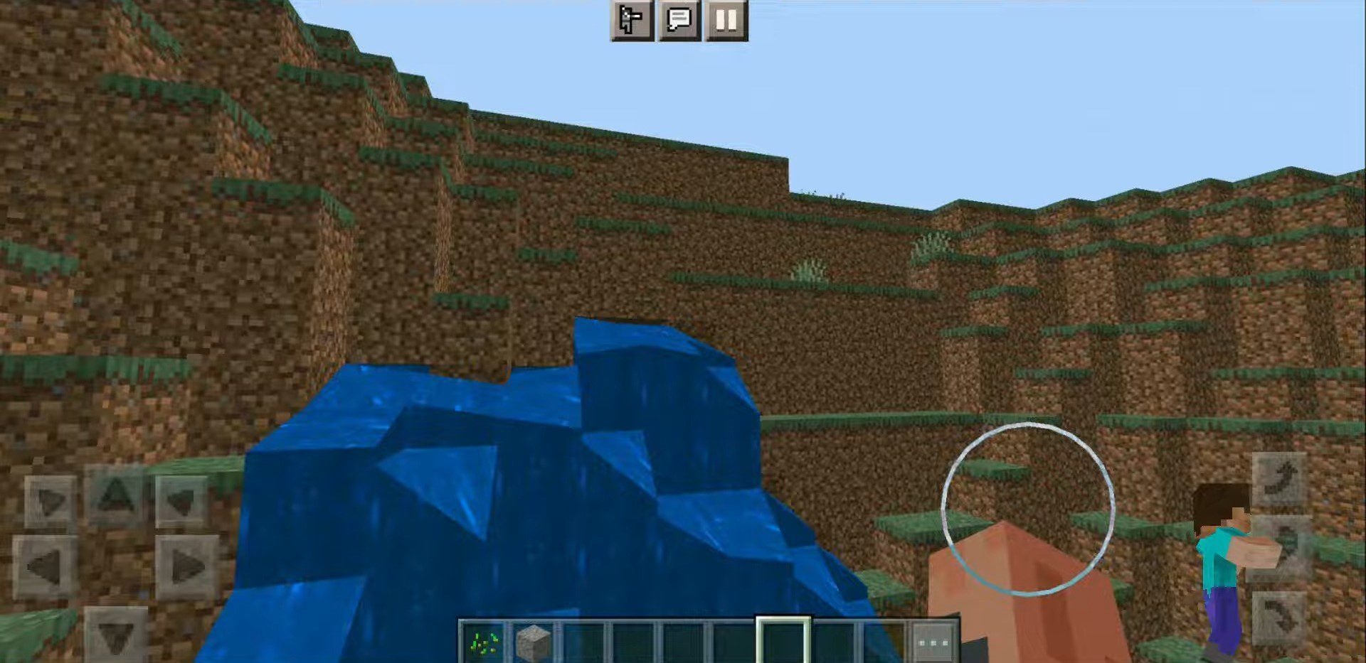 All Stone is Water Addon (1.20) – MCPE/Bedrock Mod — screenshot 5