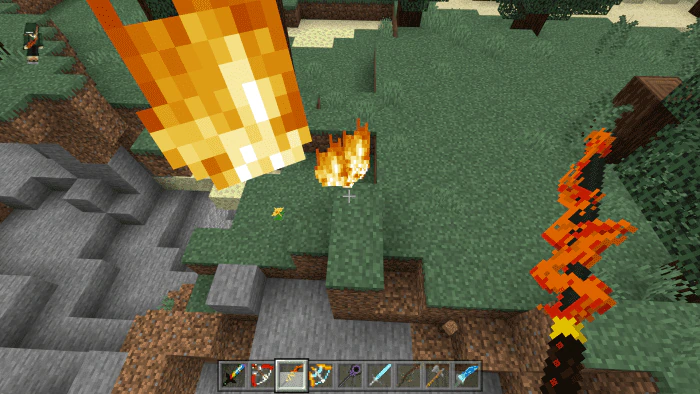 Blaze Magic Addon (1.20) – MCPE/Bedrock Mod — screenshot 2