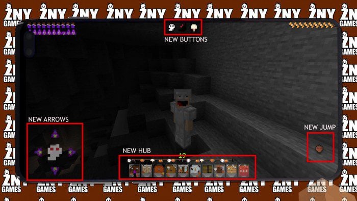 Classic Halloween Texture Pack (1.21.8, 1.20.1) – MCPE/Bedrock — screenshot 3