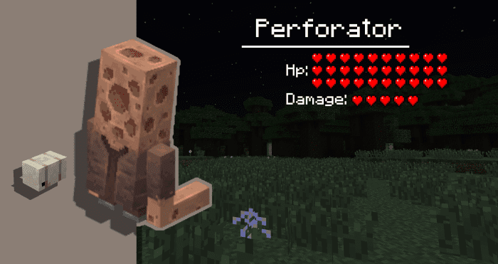 Night Terrors Addon (1.20) – MCPE/Bedrock Mod — screenshot 1