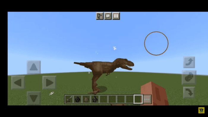 Jurassic World Dominion Addon (1.20, 1.19) – MCPE/Bedrock Mod — screenshot 2