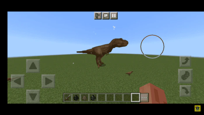 Jurassic World Dominion Addon (1.20, 1.19) – MCPE/Bedrock Mod — screenshot 3