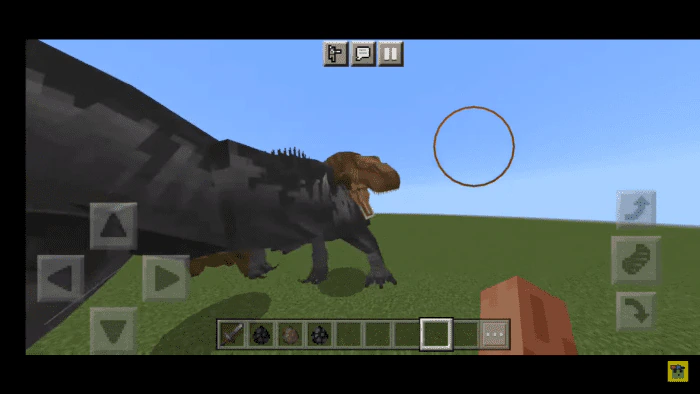 Jurassic World Dominion Addon (1.20, 1.19) – MCPE/Bedrock Mod — screenshot 5