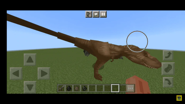 Jurassic World Dominion Addon (1.20, 1.19) – MCPE/Bedrock Mod — screenshot 7