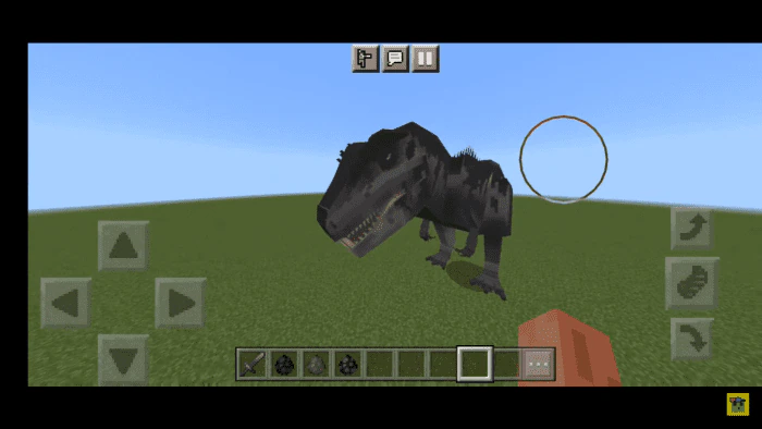 Jurassic World Dominion Addon (1.20, 1.19) – MCPE/Bedrock Mod — screenshot 8