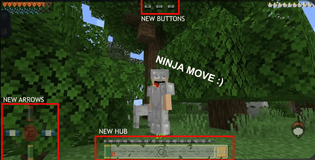 Naruto Fanboy Edition Texture Pack (1.21, 1.20) – MCPE/Bedrock — screenshot 3