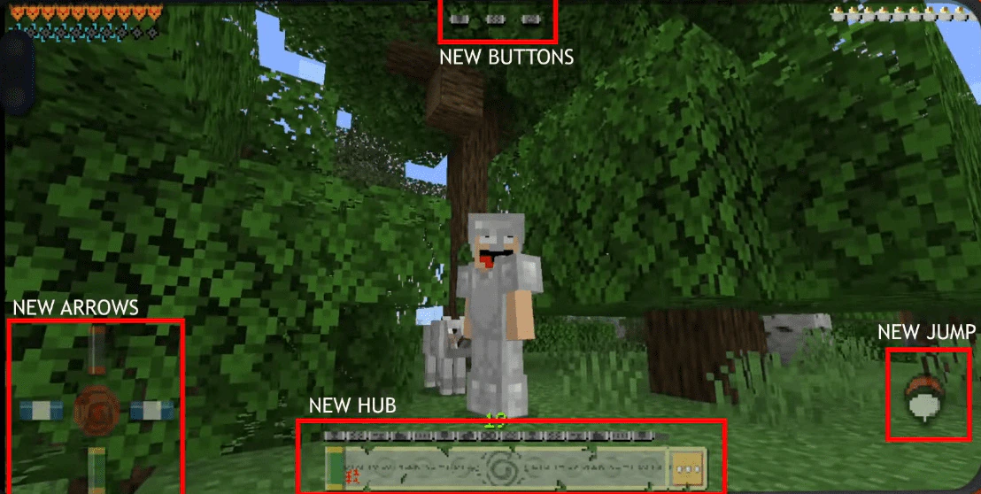 Naruto Fanboy Edition Texture Pack (1.21, 1.20) – MCPE/Bedrock — screenshot 4