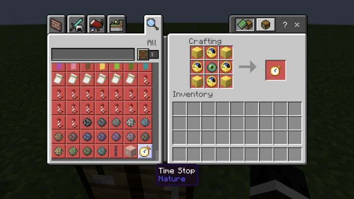 Time Stop Addon (1.20, 1.19) – MCPE/Bedrock Mod — screenshot 1