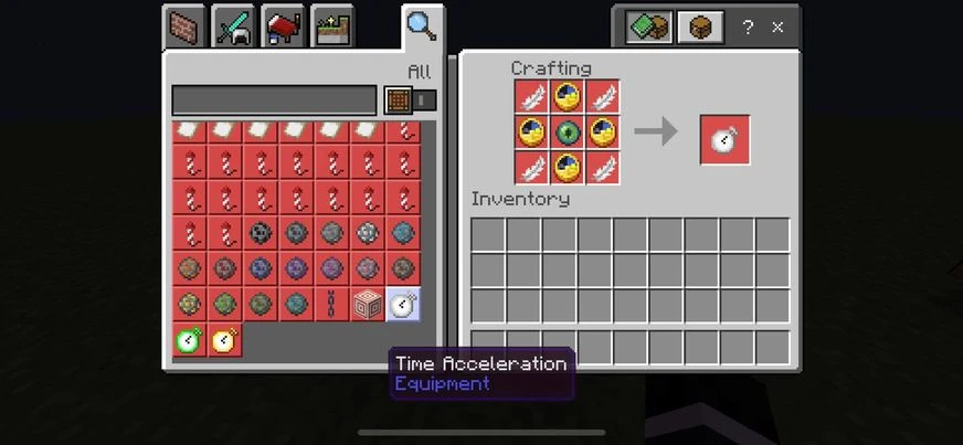 Time Stop Addon (1.20, 1.19) – MCPE/Bedrock Mod — screenshot 4