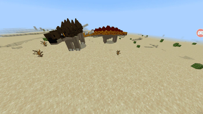 Jurassic Addon (1.20) – MCPE/Bedrock Mod — screenshot 8