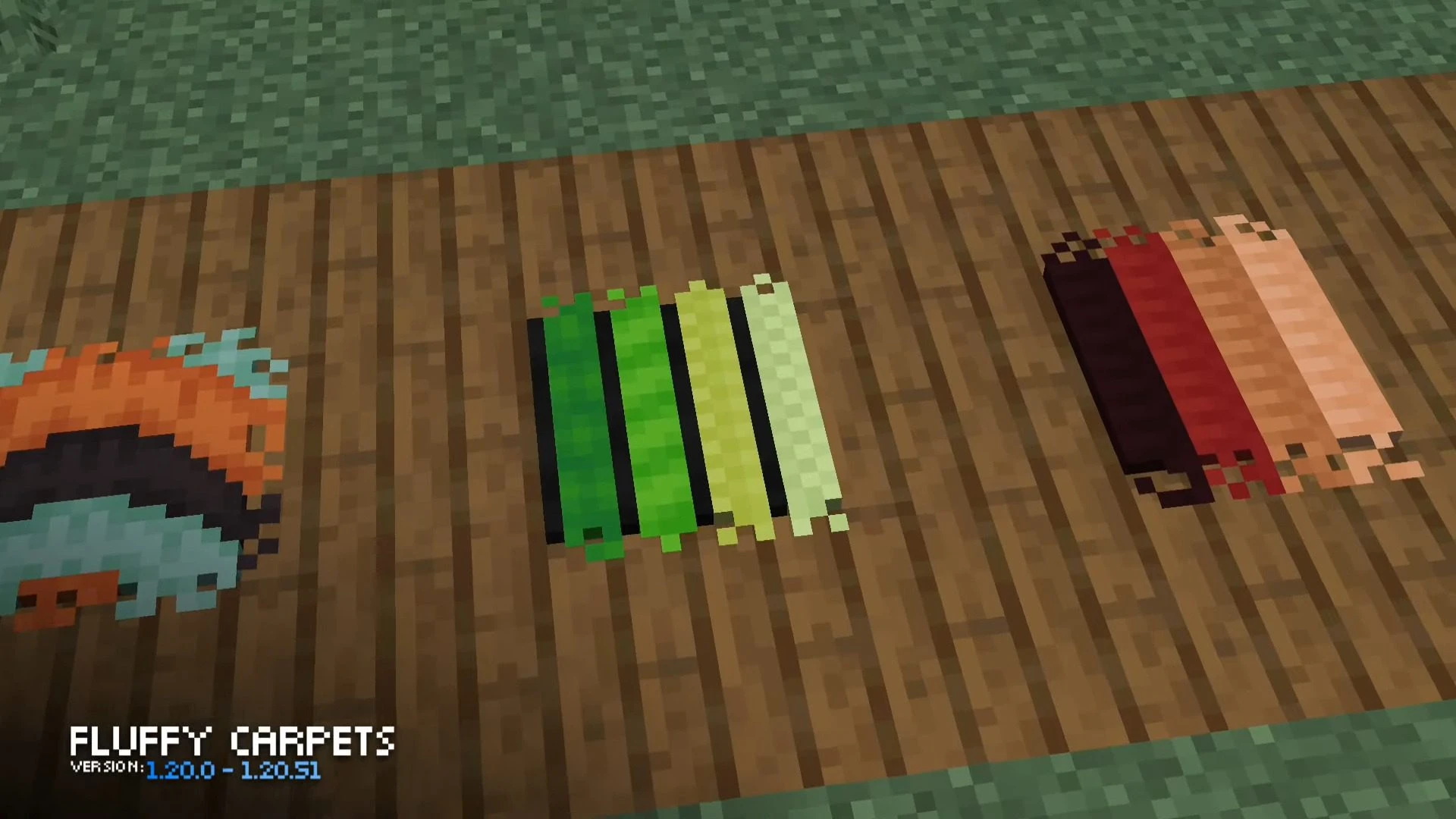 Fluffy Carpets Addon (1.20) – MCPE/Bedrock Mod — screenshot 3