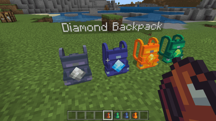Simple Backpacks Addon (1.20) – MCPE/Bedrock Mod — screenshot 6