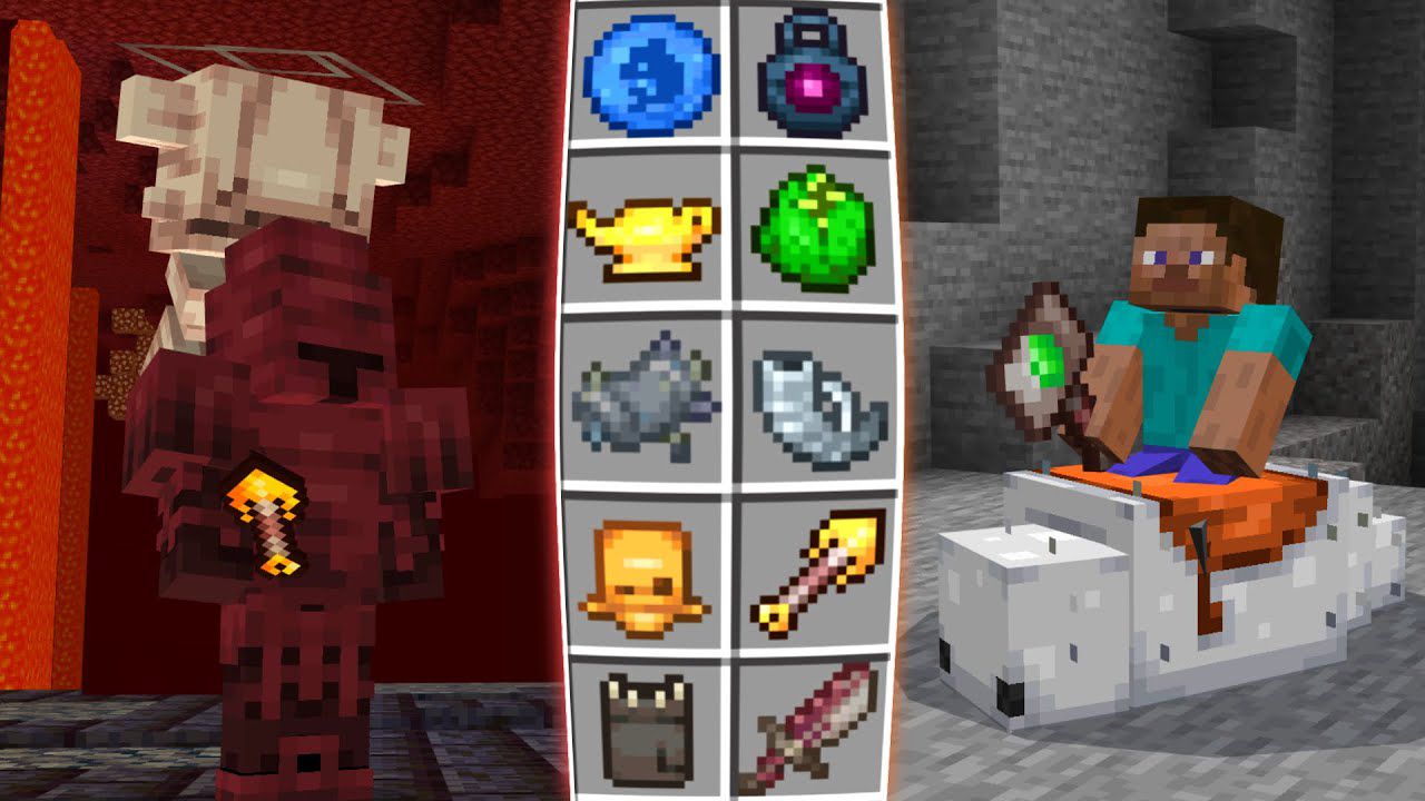 Unique Structure Loot Addon (1.20, 1.19) – MCPE/Bedrock Mod