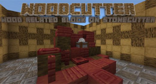 Woodcutter Addon (1.20, 1.19) – MCPE/Bedrock Mod