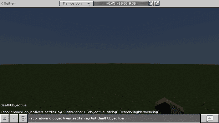 Simple Death Counter Addon (1.20) – MCPE/Bedrock Script — screenshot 2