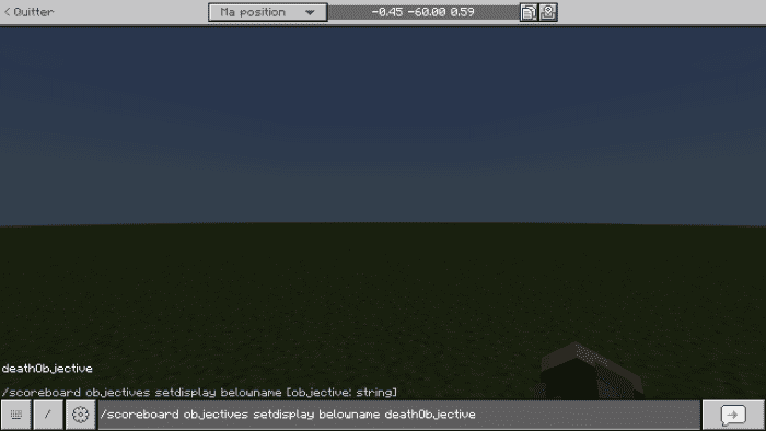 Simple Death Counter Addon (1.20) – MCPE/Bedrock Script — screenshot 3