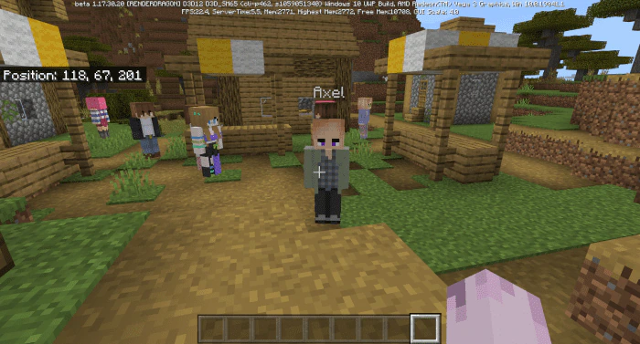 Lively Villagers Addon (1.20, 1.19) – MCPE/Bedrock Comes Alive Mod — screenshot 1