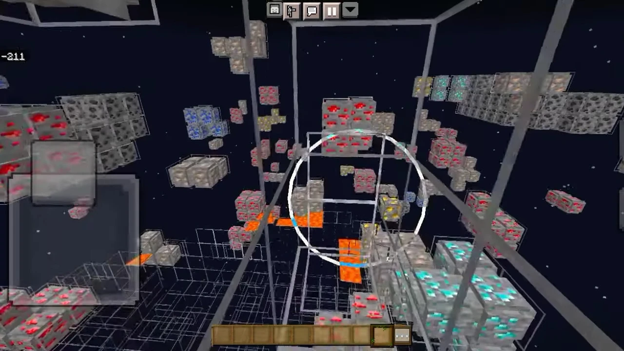 Xray Outline Texture Pack (26.x, 1.21) – MCPE/Bedrock — screenshot 3
