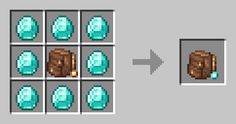 Vissom's Backpack Addon (1.20) – MCPE/Bedrock Mod — screenshot 4