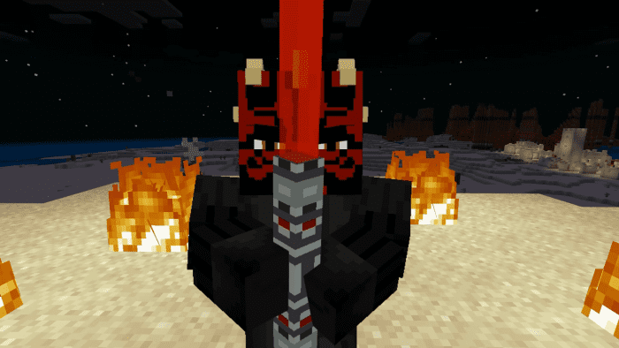 Darth Maul Addon (1.20, 1.19) – MCPE/Bedrock Star Wars Mod — screenshot 4
