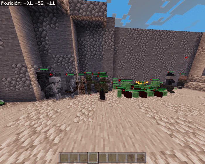 Simple Health Bar Resource Pack (26.x, 1.21) – Health Indicator — screenshot 5
