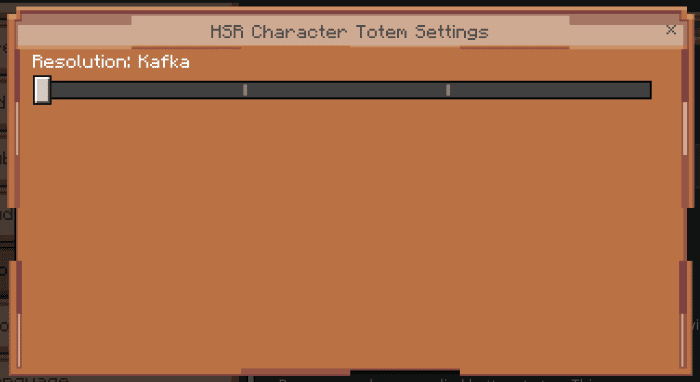HSR Character Totem Addon (1.20) – MCPE/Bedrock Mod — screenshot 1
