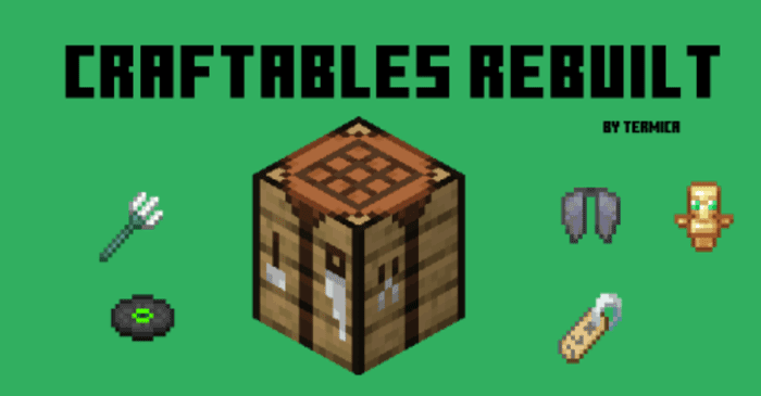 Craftables Addon (1.20, 1.19) – MCPE/Bedrock Mod
