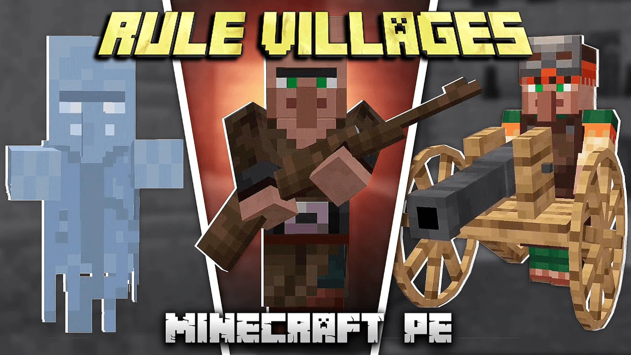 Rule Villages Addon (1.20, 1.19) – MCPE/Bedrock Mod