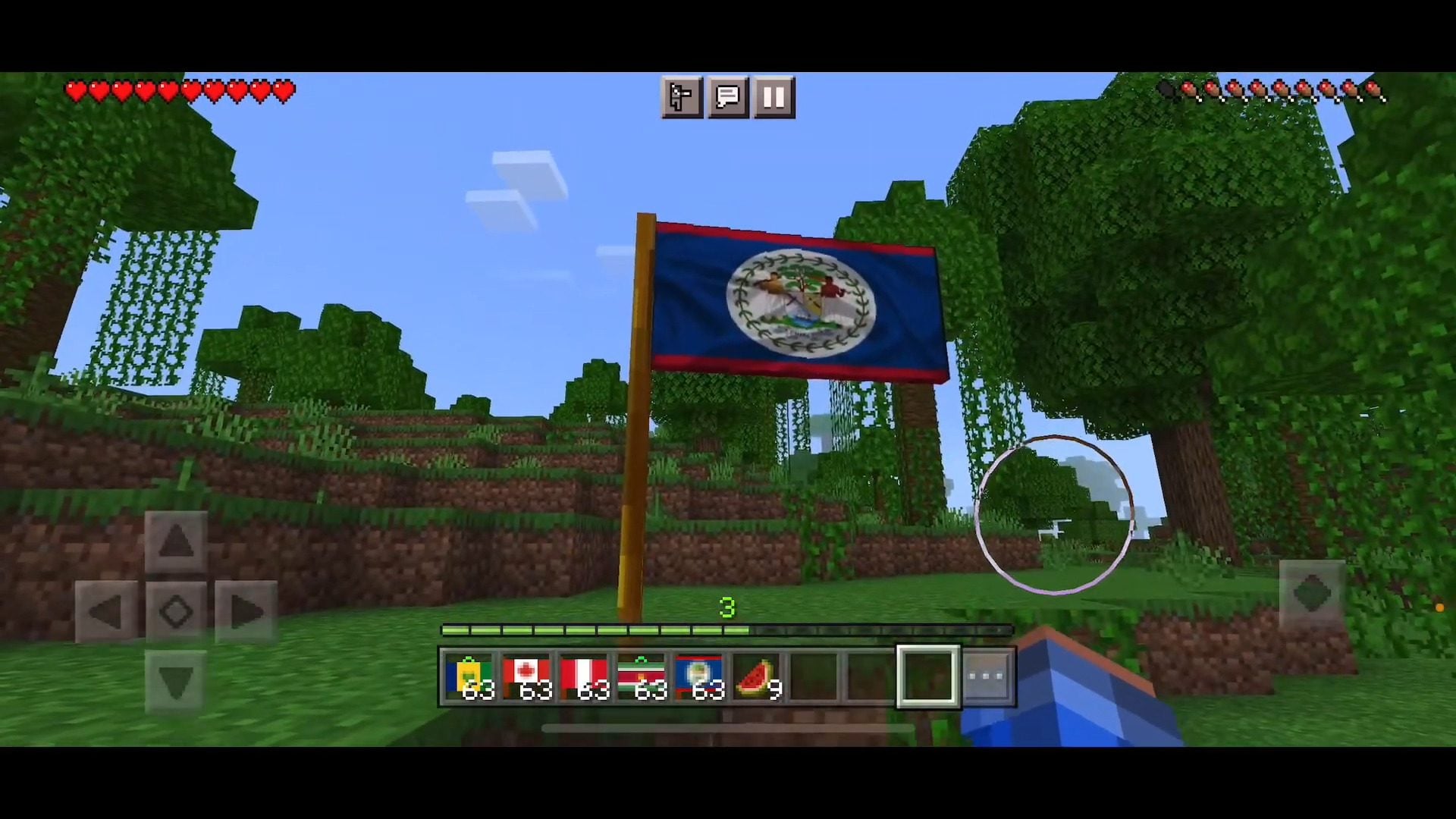 Realistic Flags Addon (1.20, 1.19) – MCPE/Bedrock Mod — screenshot 7