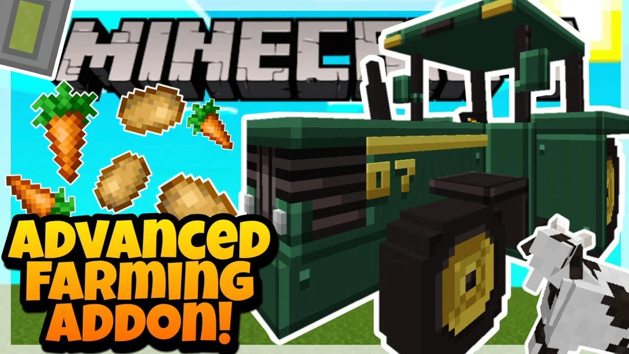 Advanced Farming Addon (1.20, 1.19) – MCPE/Bedrock Mod