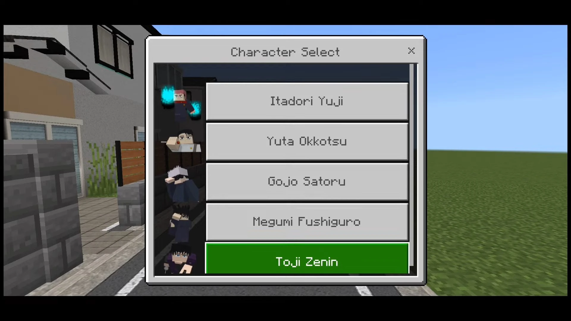 The Curse Impact Addon (1.20) – MCPE/Bedrock Jujutsu Kaisen Mod — screenshot 1