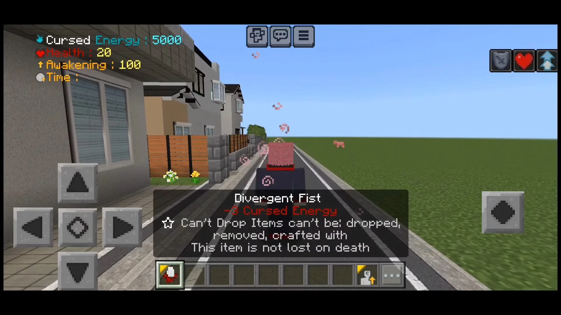 The Curse Impact Addon (1.20) – MCPE/Bedrock Jujutsu Kaisen Mod — screenshot 2