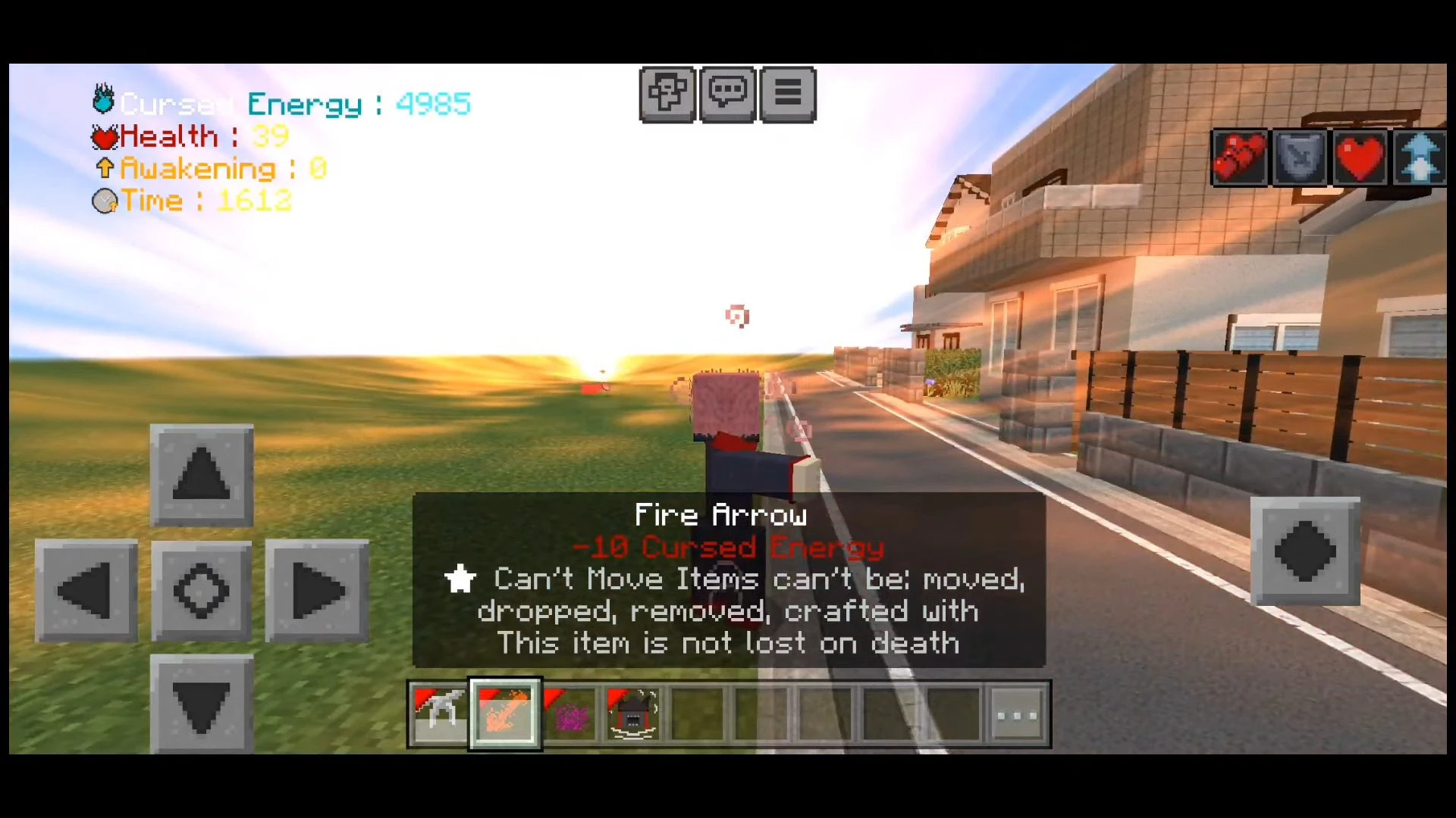 The Curse Impact Addon (1.20) – MCPE/Bedrock Jujutsu Kaisen Mod — screenshot 4
