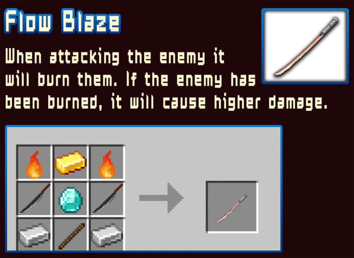 Anime Blades: Unleashed Addon (1.20, 1.19) – MCPE/Bedrock Mod — screenshot 6