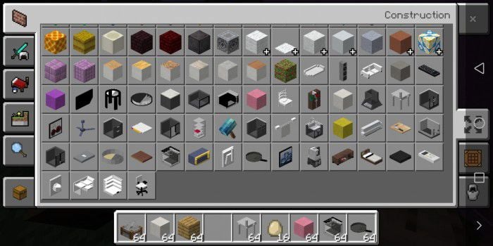 Remon Furniture Addon (1.20, 1.19) – MCPE/Bedrock Mod — screenshot 1