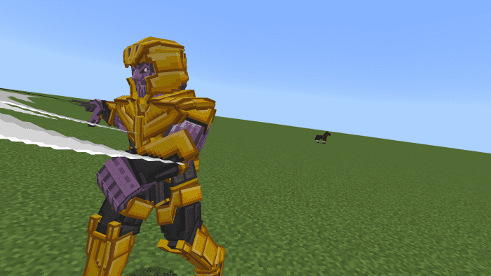 Thanos Ender Titan Boss Addon (1.20) – MCPE/Bedrock Mod — screenshot 3