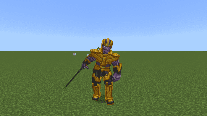 Thanos Ender Titan Boss Addon (1.20) – MCPE/Bedrock Mod — screenshot 5