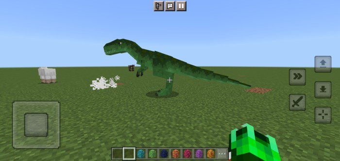 Dino Monsters Addon (1.20, 1.19) – MCPE/Bedrock Mod — screenshot 2