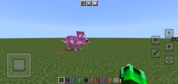Dino Monsters Addon (1.20, 1.19) – MCPE/Bedrock Mod — screenshot 3