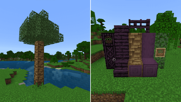 Natura: Regrown Addon (1.20) – MCPE/Bedrock Mod — screenshot 2