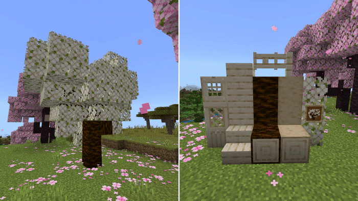 Natura: Regrown Addon (1.20) – MCPE/Bedrock Mod — screenshot 5