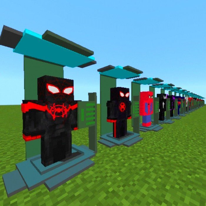 Marvel's Spider Man 2 Addon (1.20, 1.19) – MCPE/Bedrock Mod — screenshot 3