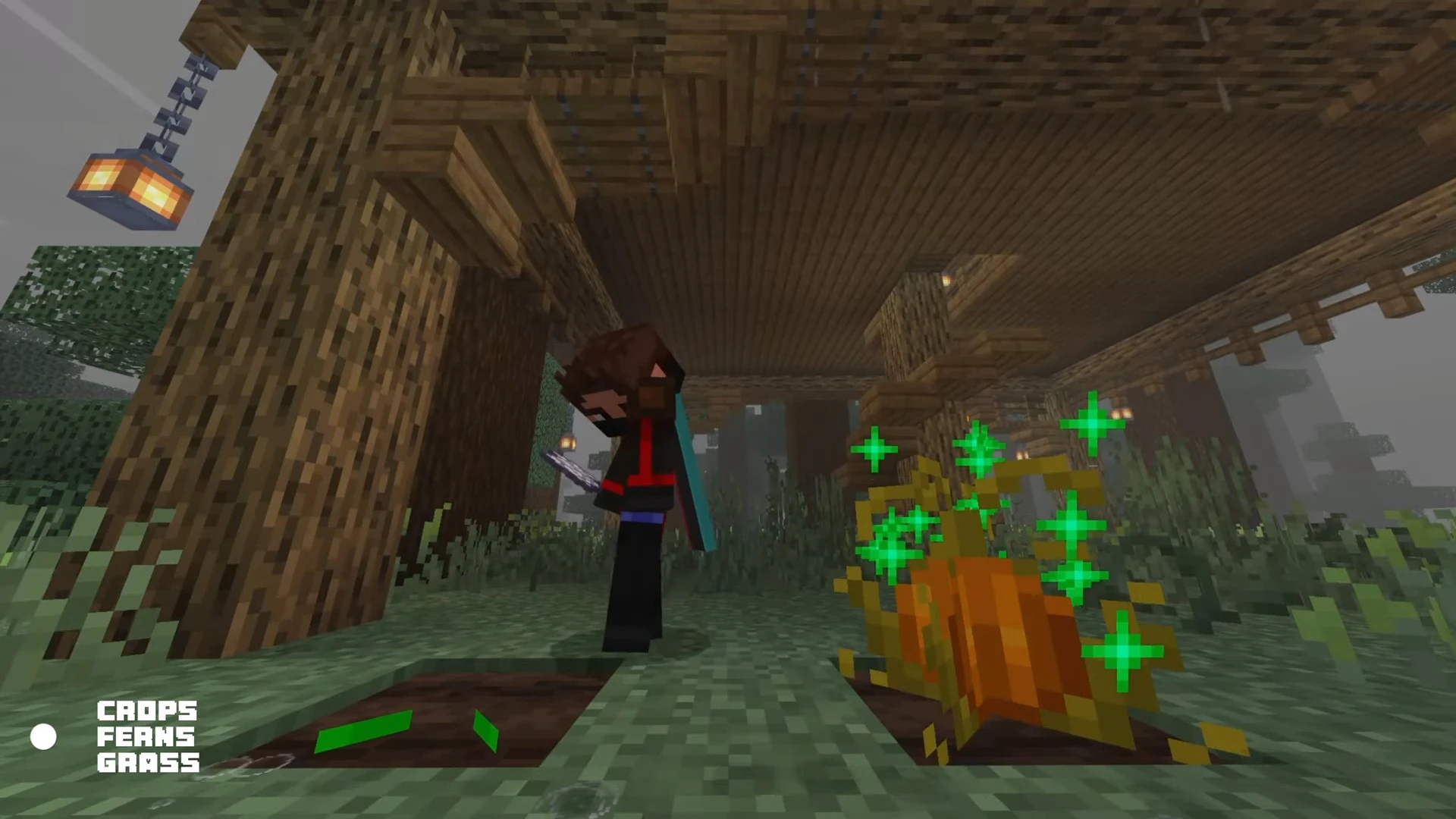 Rain – La Nature Fragment Resource Pack (26.x, 1.21) – MCPE/Bedrock — screenshot 2