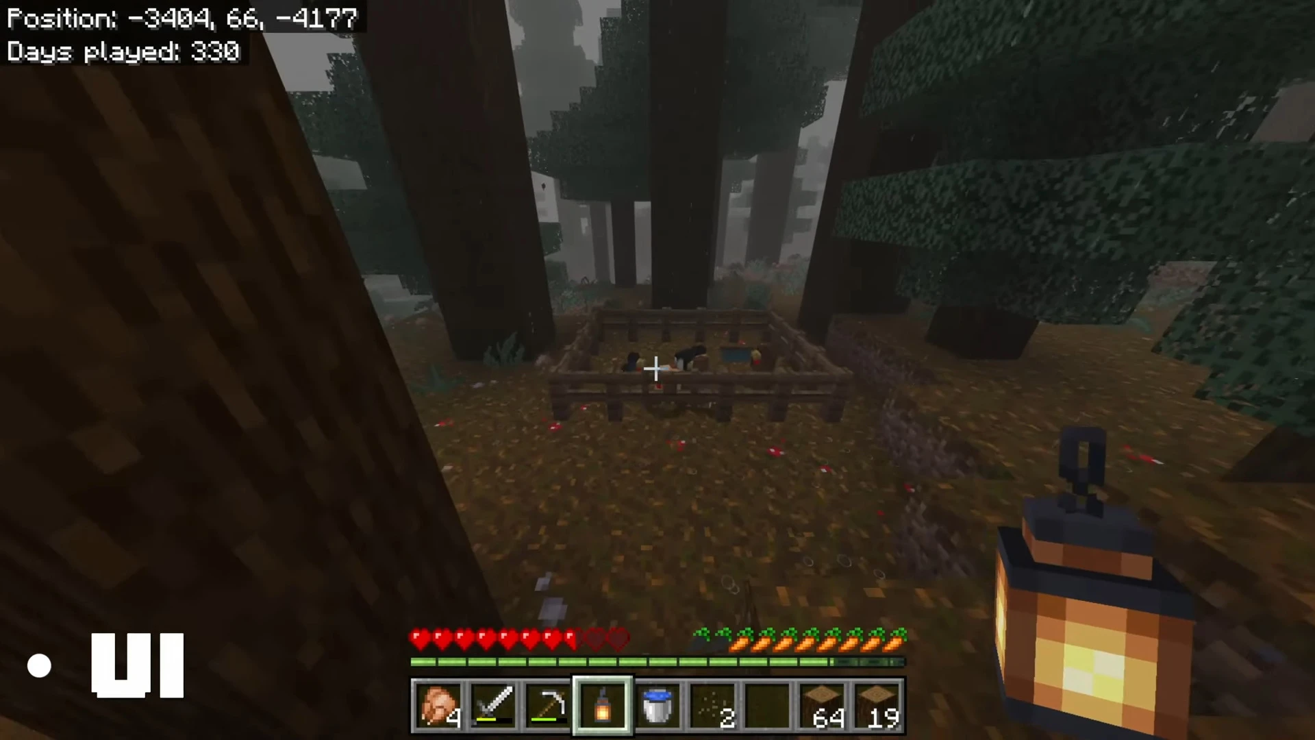 Rain – La Nature Fragment Resource Pack (26.x, 1.21) – MCPE/Bedrock — screenshot 3