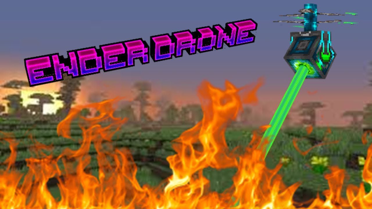 Ender Drone Addon (1.20) – Remote Combat Drone Mod