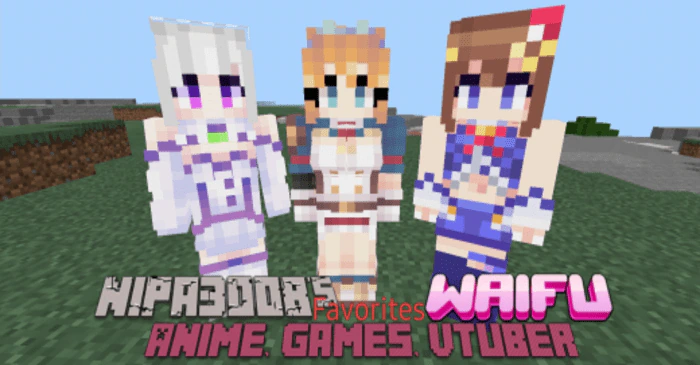 Favorites Waifu Addon (1.20, 1.19) – Anime, Game, Vtuber