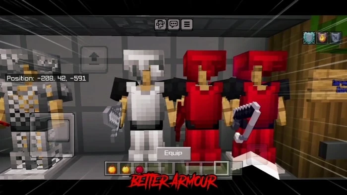 Red Dragon 16x Texture Pack (26.x, 1.21) – MCPE/Bedrock PvP Pack — screenshot 1