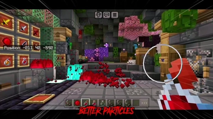 Red Dragon 16x Texture Pack (26.x, 1.21) – MCPE/Bedrock PvP Pack — screenshot 3