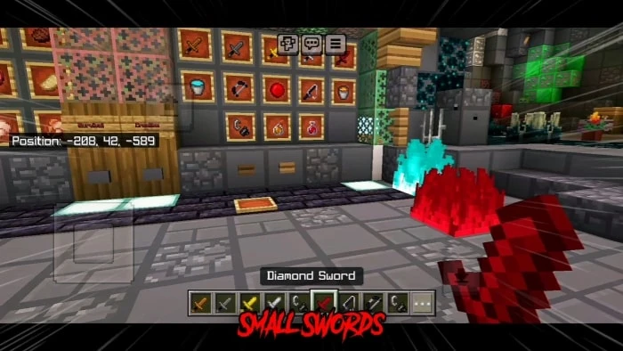 Red Dragon 16x Texture Pack (26.x, 1.21) – MCPE/Bedrock PvP Pack — screenshot 4